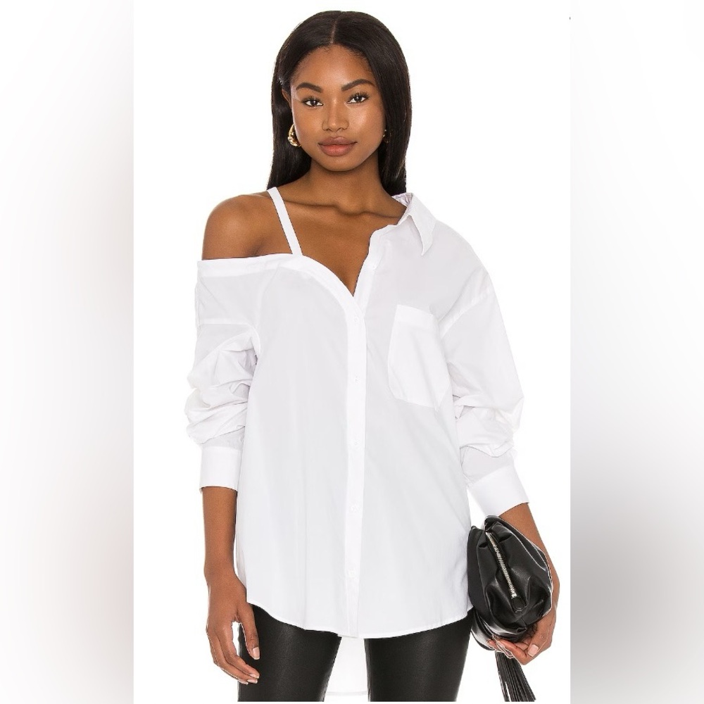 L’Academie off the shoulder blouse